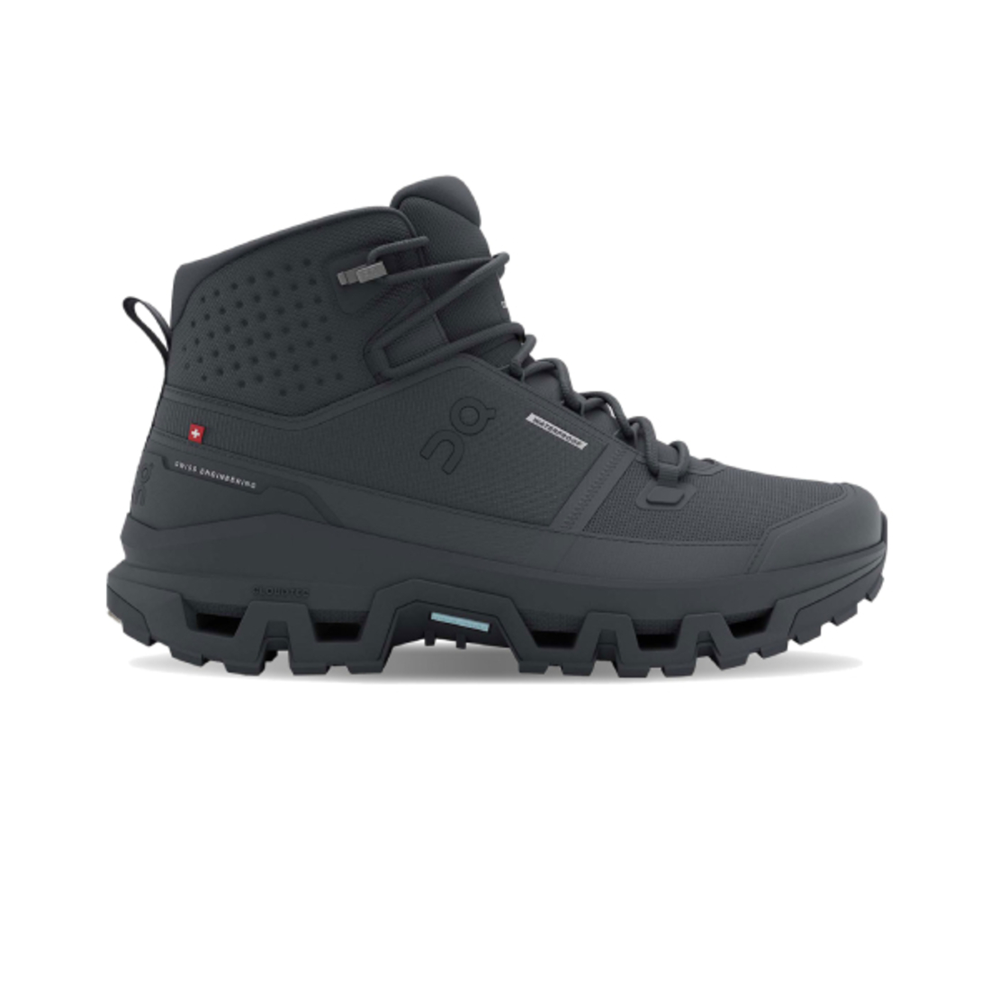 ON CLOUDROCK MID WATERPROOF און קלאוד גברים שחור
