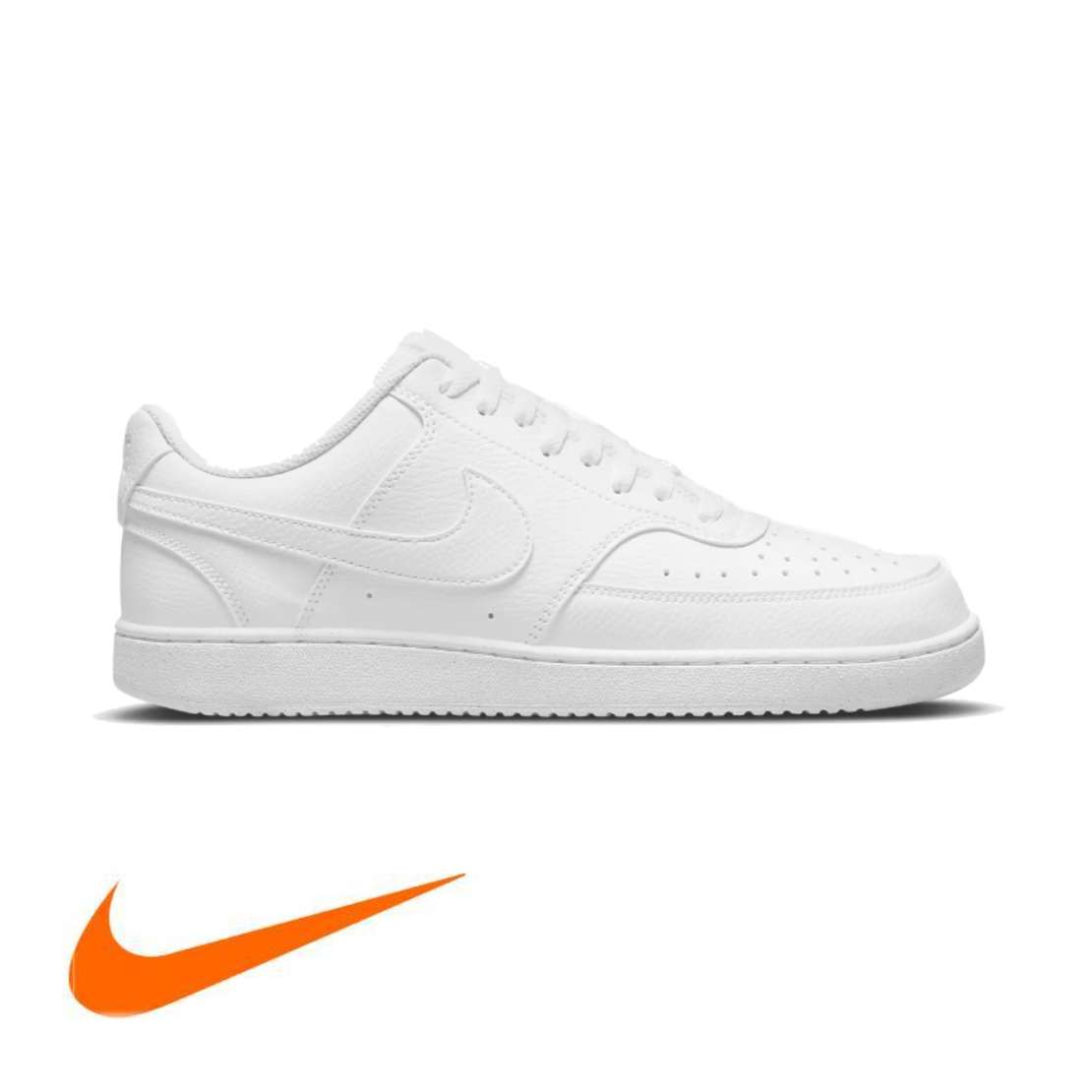 NIKE  COURT VISION LOW נייקי גברים לבן