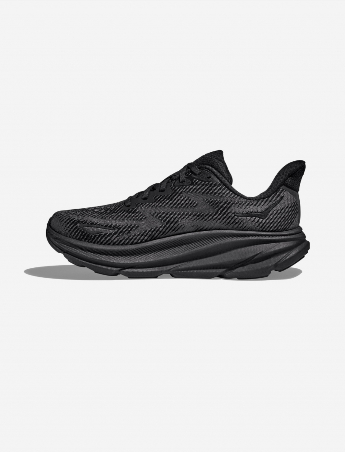 HOKA CLIFTON 9 2E הוקה גברים שחור