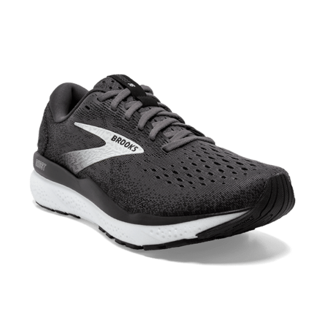 BROOKS GHOST 16 ברוקס גברים שחור לבן