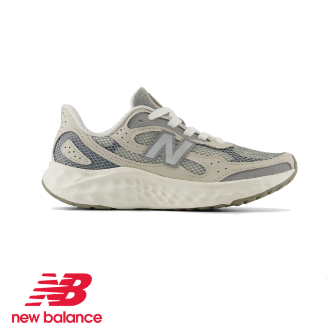 NEW BALANCE WARIST WIDE ניו באלאנס נשים רחב אפור