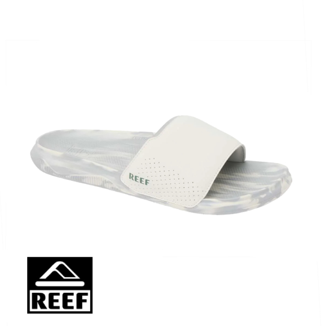 REEF Tailslide White Grey Marble כפכפי ריף לגברים אפור