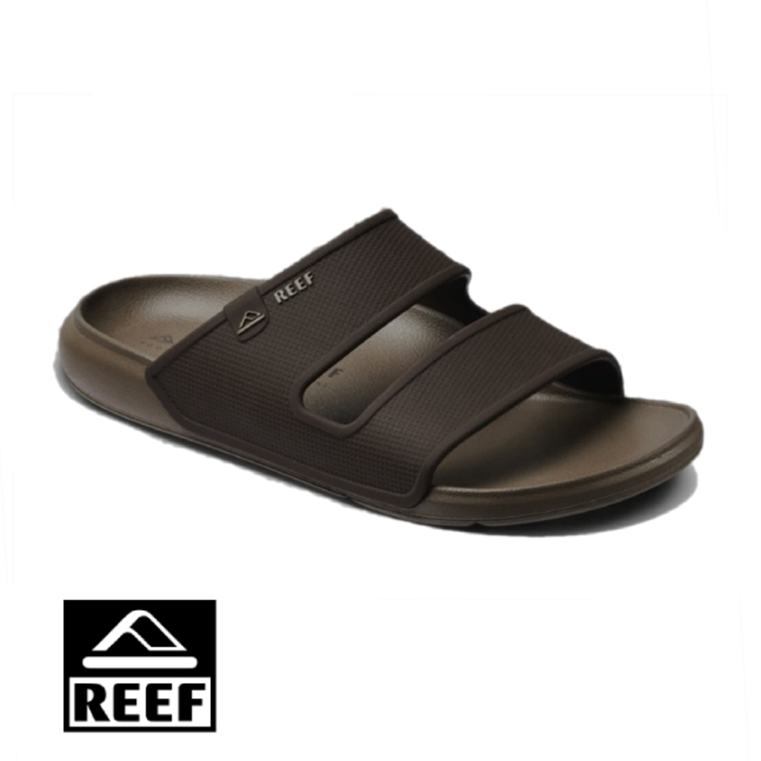כפכפי גברים REEF OASIS DOUBLE UP חום כהה