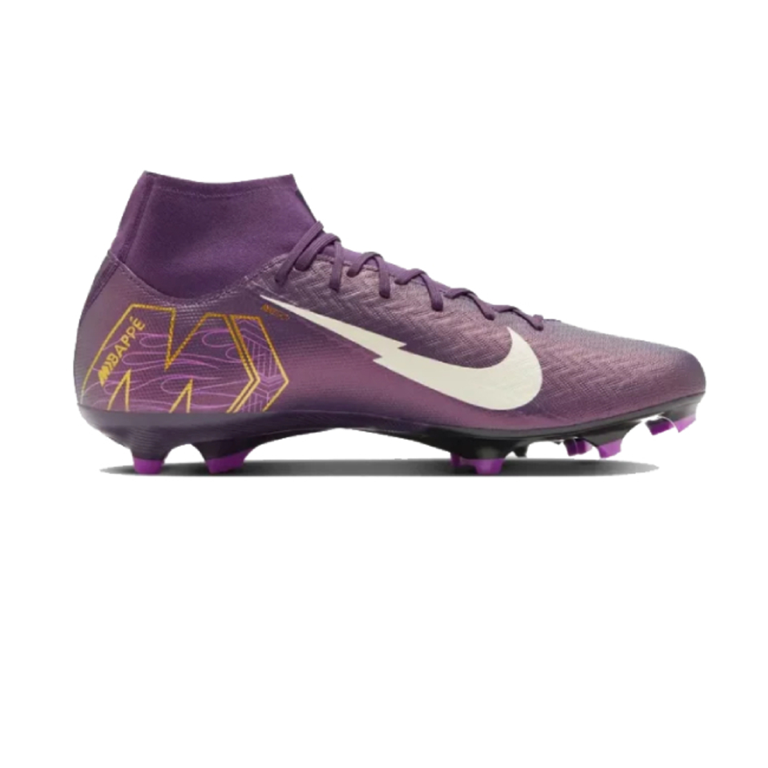 NIKE ZM SUPERFLY 10 ACAD KM FG/MG נייקי כדורגל אמבפה סגול