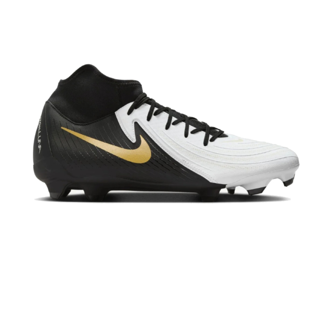 NIKE PHANTOM LUNA II ACADEMY FG /MG נייקי כדורגל נוער לבן שחור
