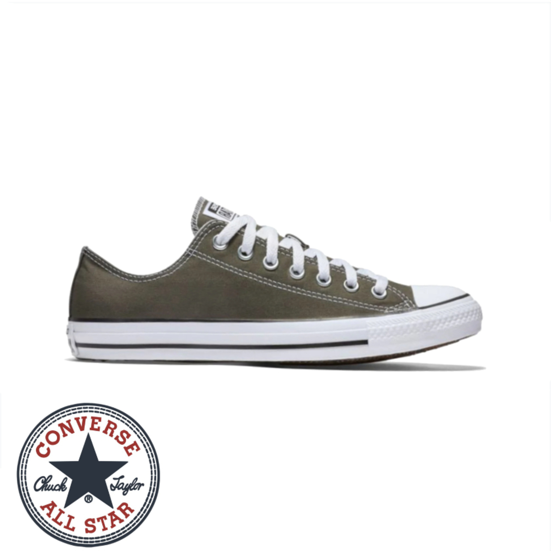 CONVERSE Chuck Taylor AllStar אולסטאר אפור נמוך