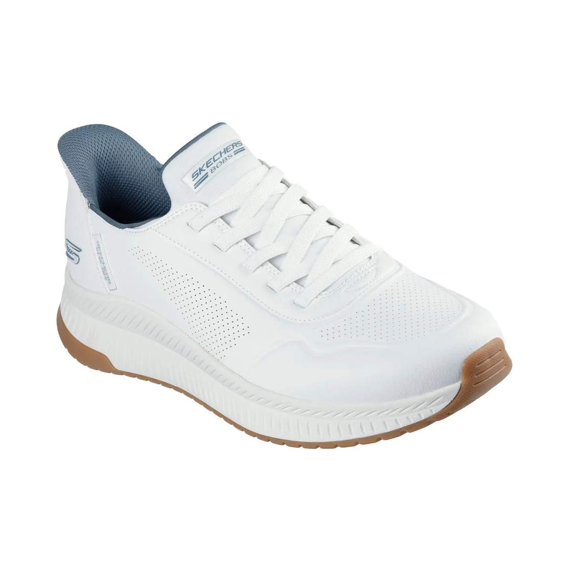 SKECHERS SLIP IN BOBS Sport Squad Chaos 4 סקצ'רס גברים לבן