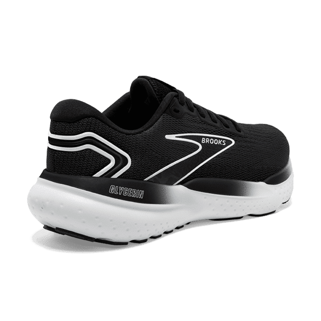 BROOKS GLYCERIN 21 ברוקס נשים שחור לבן