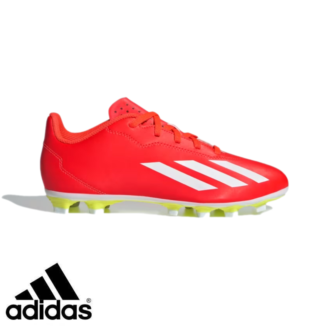 ADIDAS X CRAZYFAST כדורגל ילדים - אדום לבן
