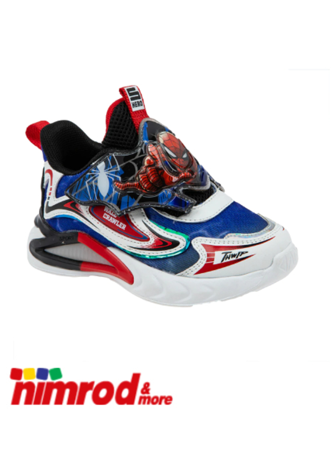 נעלי ספורט תאורה ספיידרמן מארוול נמרוד