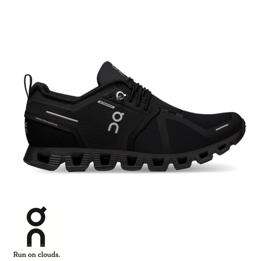 ON CLOUD 5 WATERPROOF און קלאוד נשים שחור