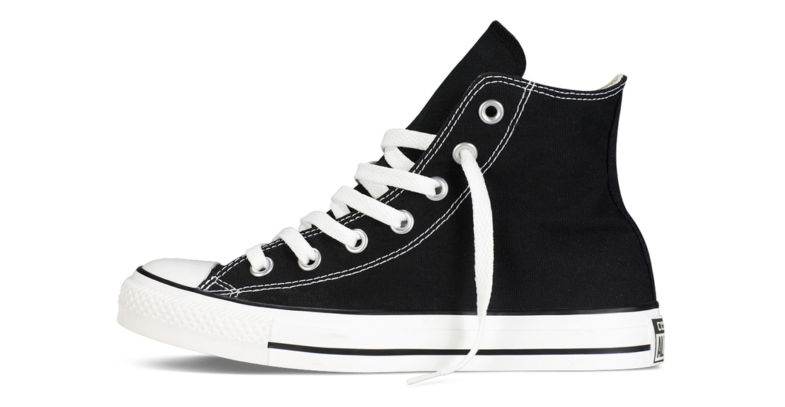 CONVERSE ALLSTAR אולסטאר שחור לבן גבוה ילדים