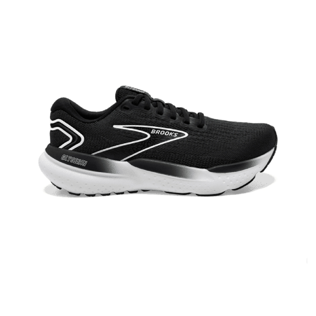 BROOKS GLYCERIN 21 ברוקס נשים שחור לבן