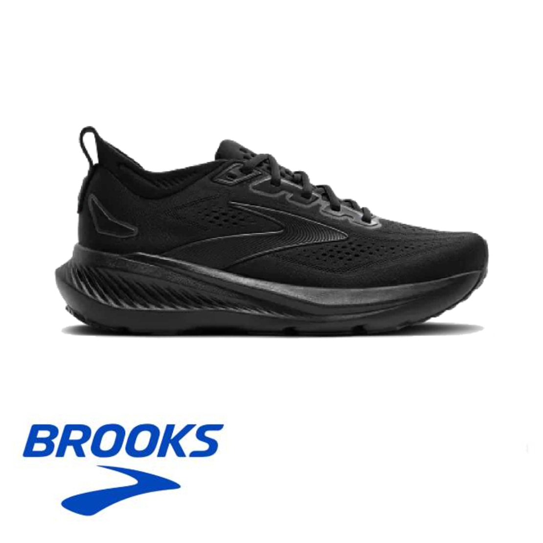 BROOKS GLYCERIN 23 2E ברוקס גברים שחור