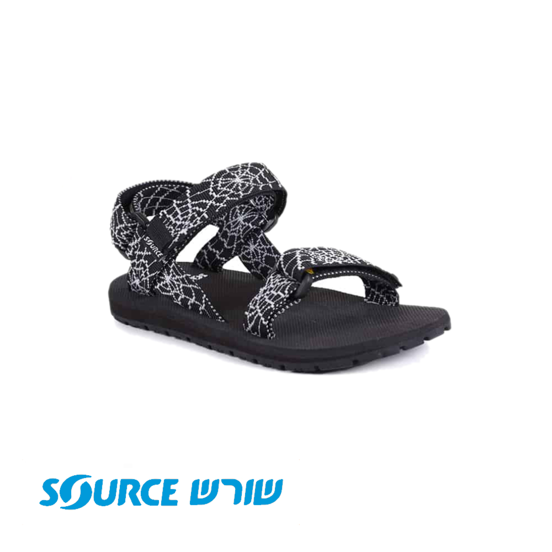 סנדלי שורש ילדים קלאסי רשת שחורה