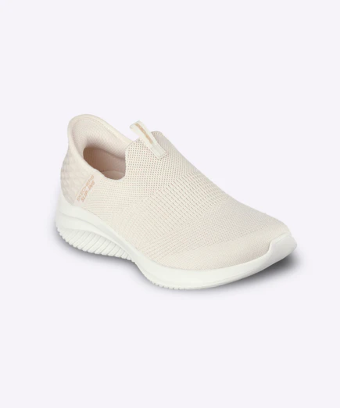 SKECHERS Ultra Flex 3.0 - Cozy Streak סקצ'רס נשים נעלי סליפ אין שמנת