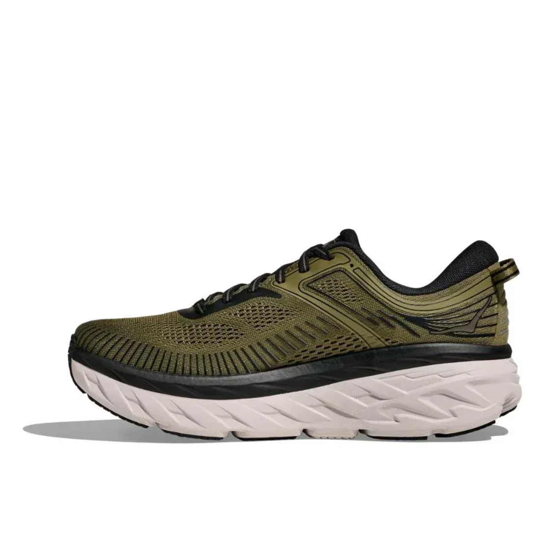 HOKA BONDI 7 הוקה גברים ירוק זית