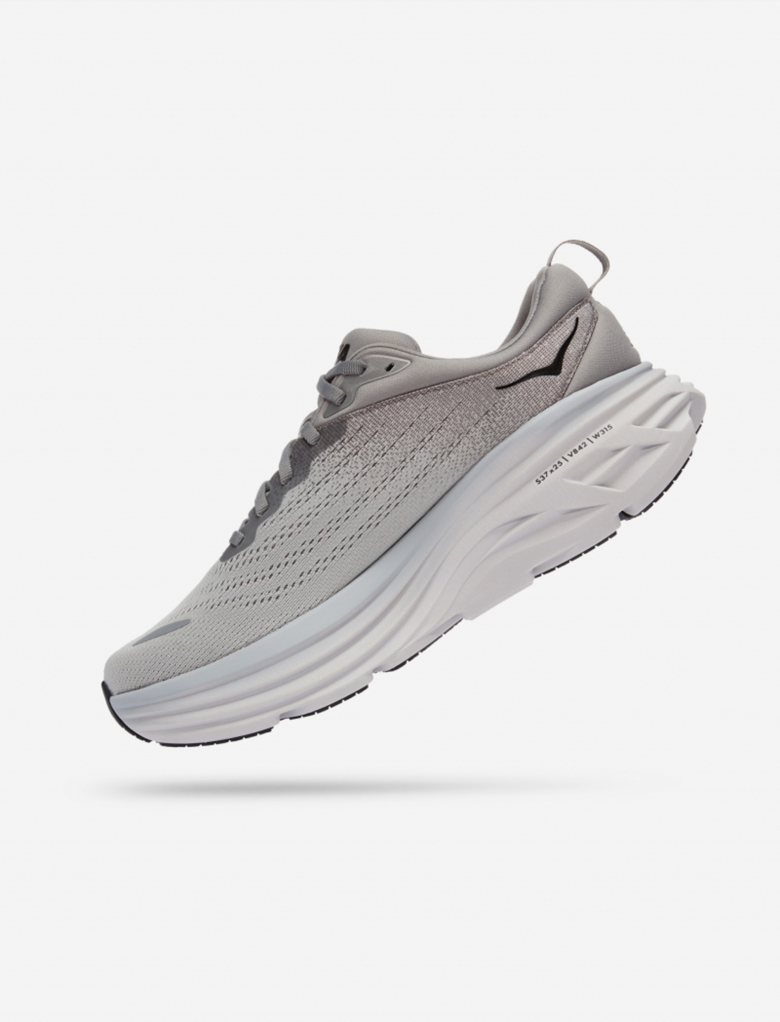 HOKA BONDI 8 4E הוקה גברים אפור