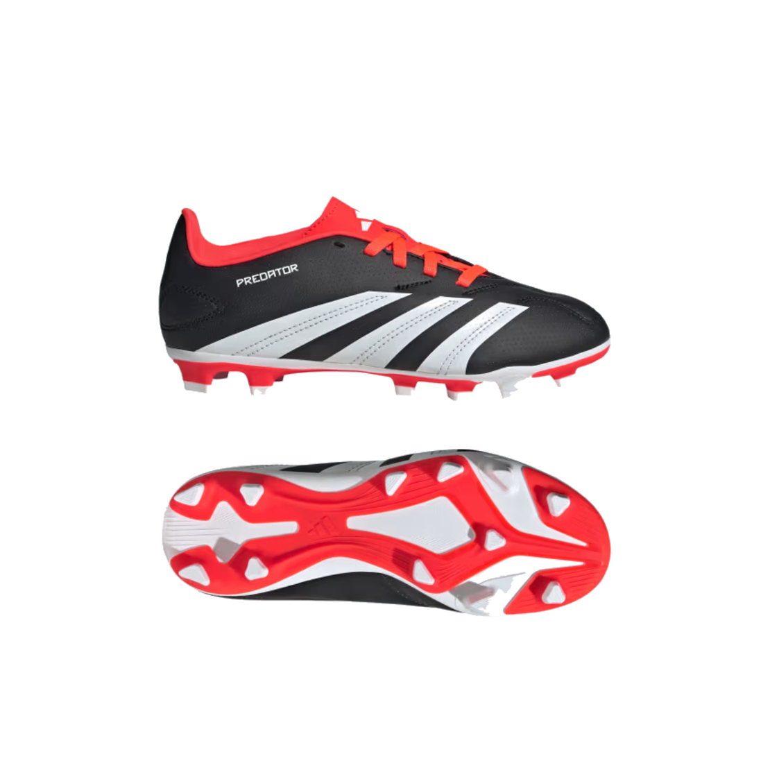 ADIDAS PREDATOR אדידס כדורגל ילדים שחור לבן אדום