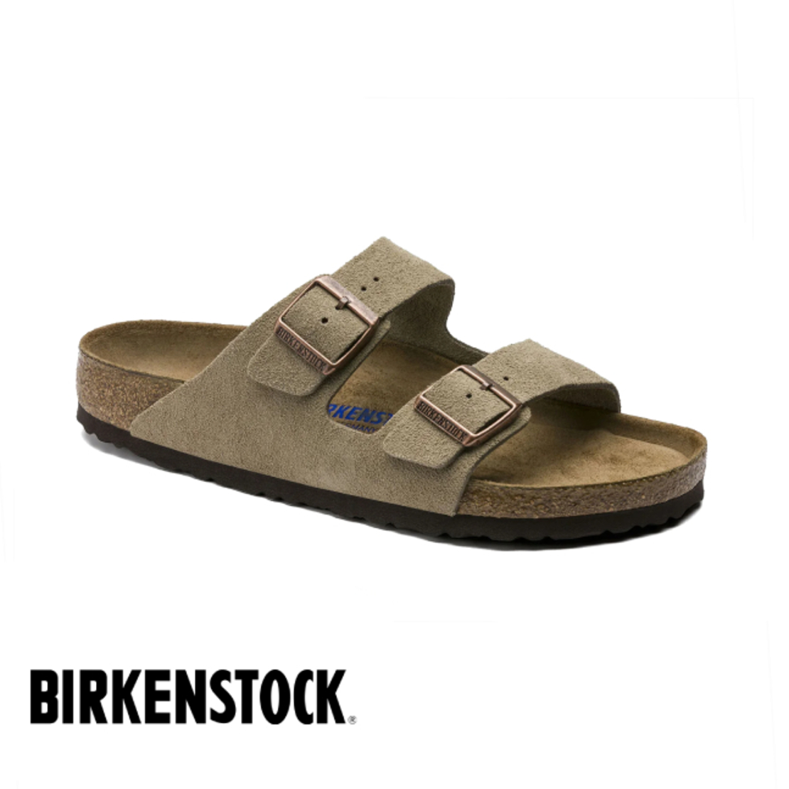 Birkenstock Arizona Taupe Suede בירקנשטוק אריזונה בהיר