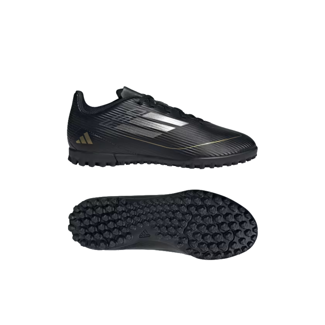 ADIDAS F50 CLUB קטרגל ילדים שחור זהב