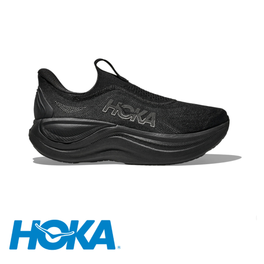 HOKA SKYWARD LACELESS הוקה גברים שחור