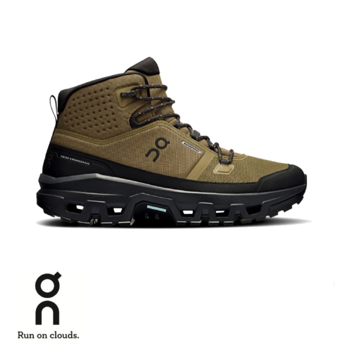 ON CLOUDROCK MID WATERPROOF און קלאוד גברים אוליב