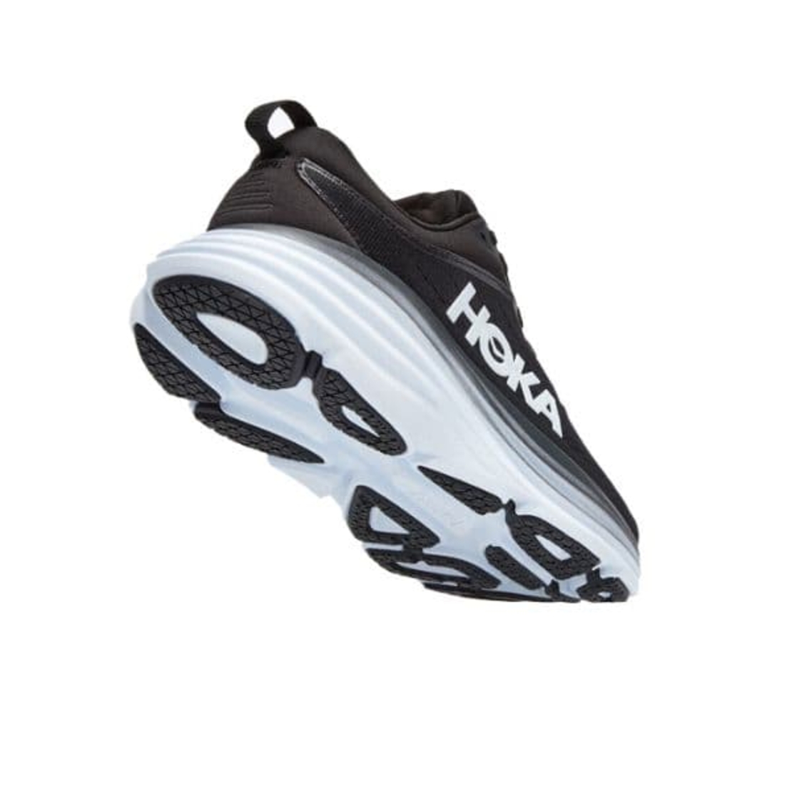 HOKA Bondi 8 WIDE נשים שחור לבן