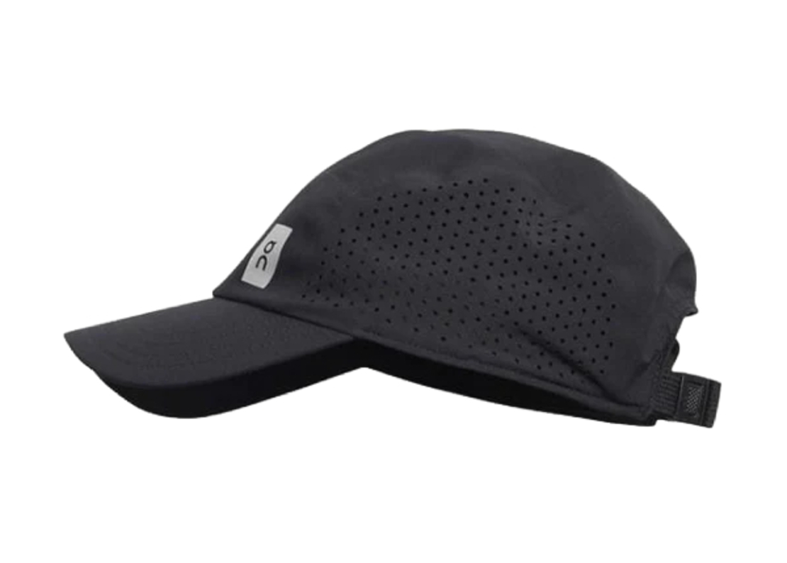 כובע ריצה ON CLOUD Lightweight Cap און קלאוד שחור