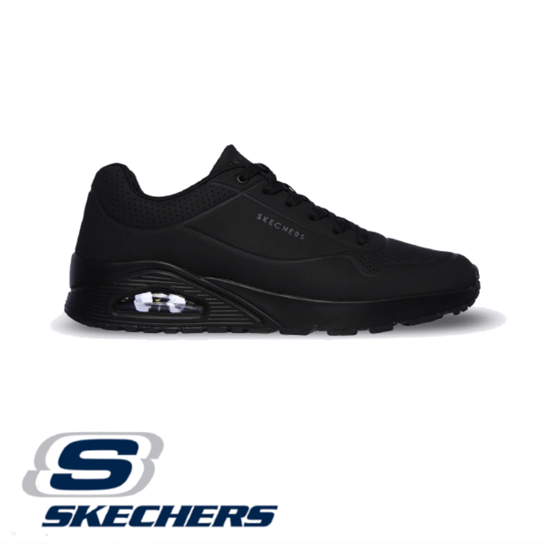 SKECHERS UNO סקצ'רס גברים שחור
