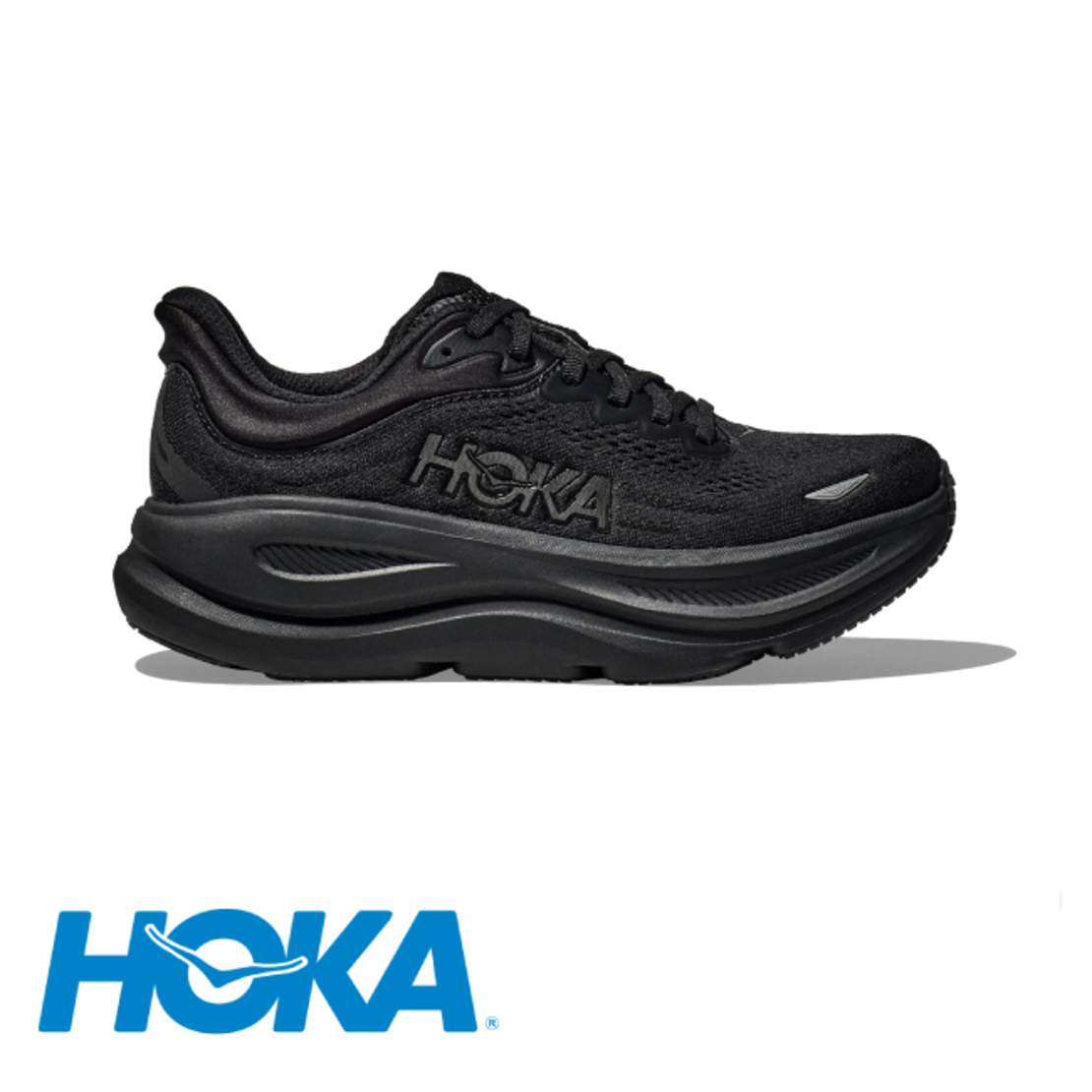 HOKA BONDI 9 X-WIDE הוקה גברים שחור