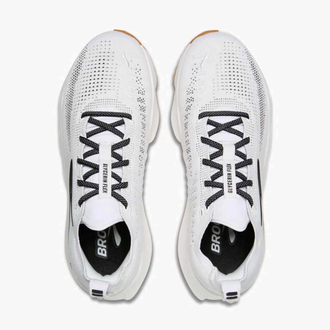 BROOKS GLYCERIN FLEX ברוקס גברים לבן
