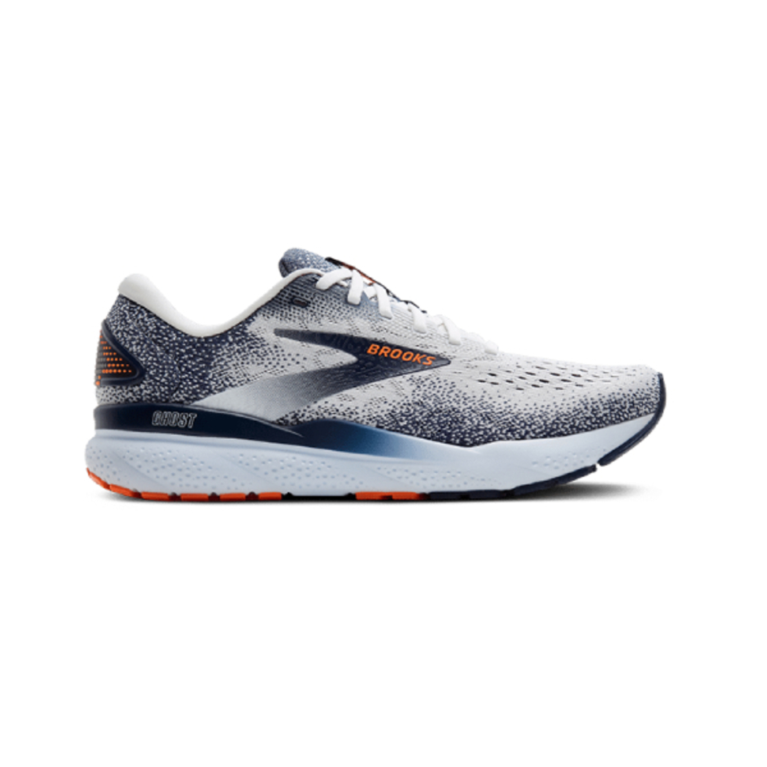 BROOKS GHOST 16 ברוקס גברים אפור כתום