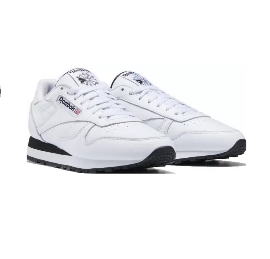 REEBOK CLASSIC LEATHER ריבוק גברים לבן שחור