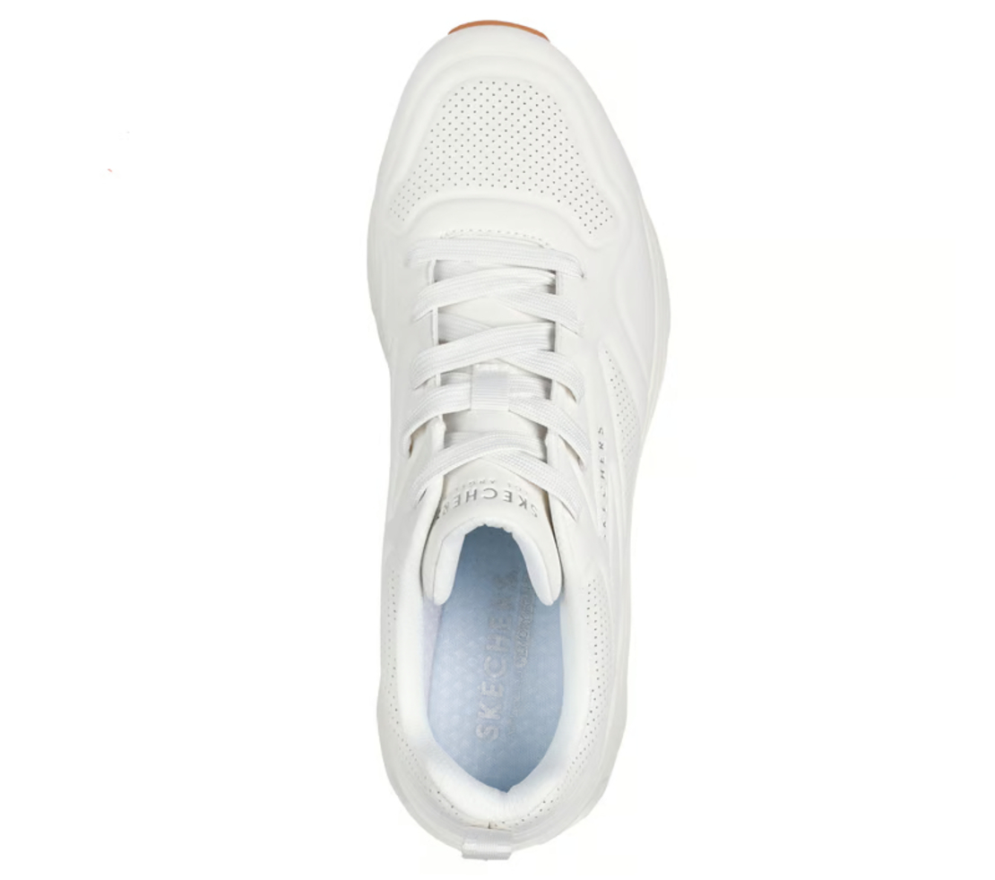 SKECHERS Tres-Air UNO סקצ'רס גברים לבן סוליית דבש