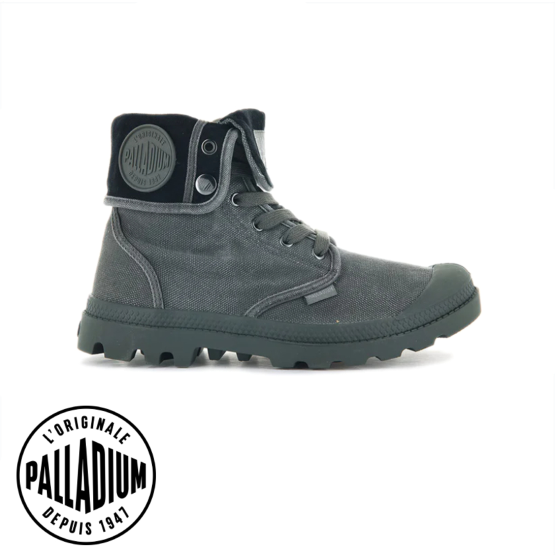 PALLADIUM Baggy פלדיום אפור כהה גברים