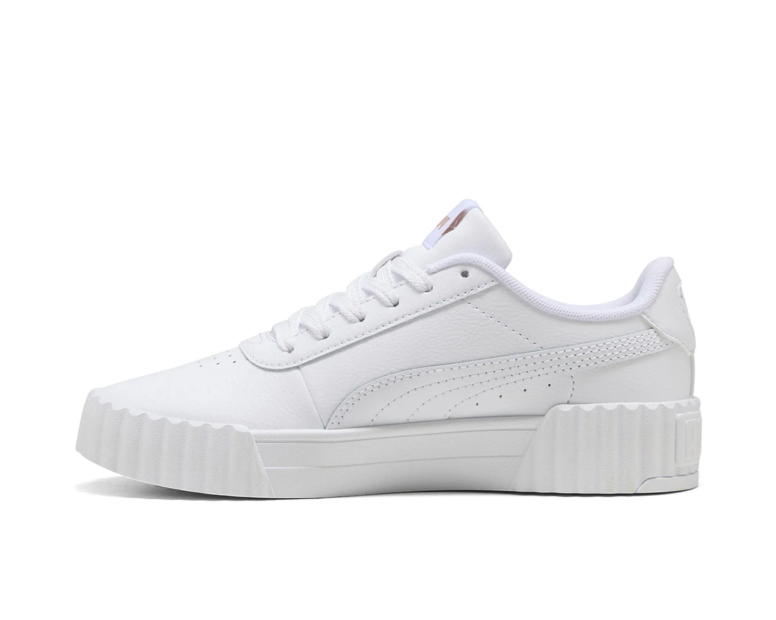 PUMA CARINA JR 3.0 פומה סניקרס לבן זהב