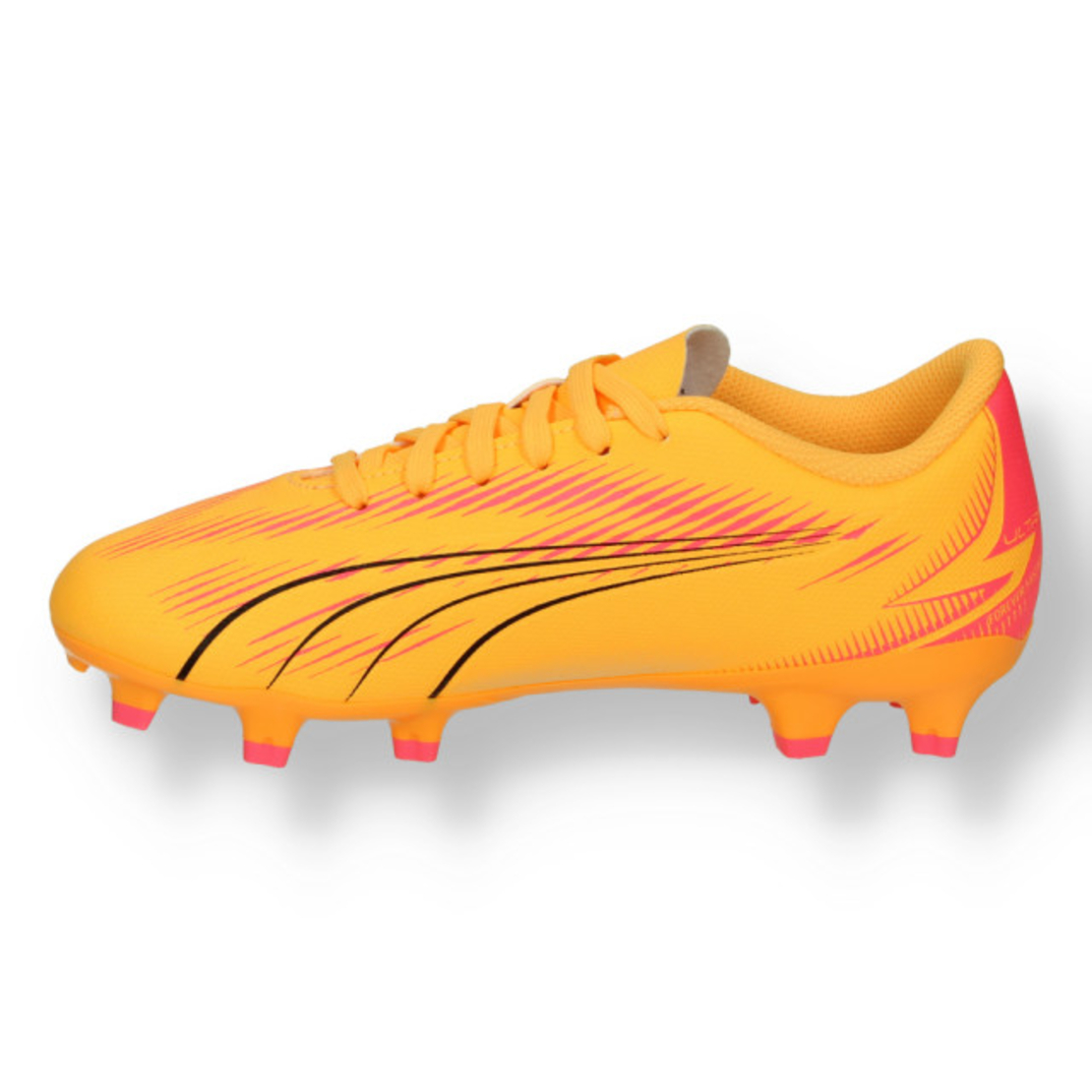 PUMA ULTRA PLAY כדורגל ילדים - כתום ורוד
