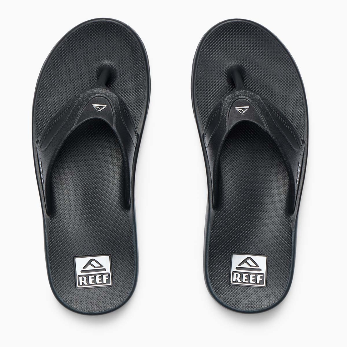 REEF Reef Fanning H20 Black Silver כפכפים לגבר