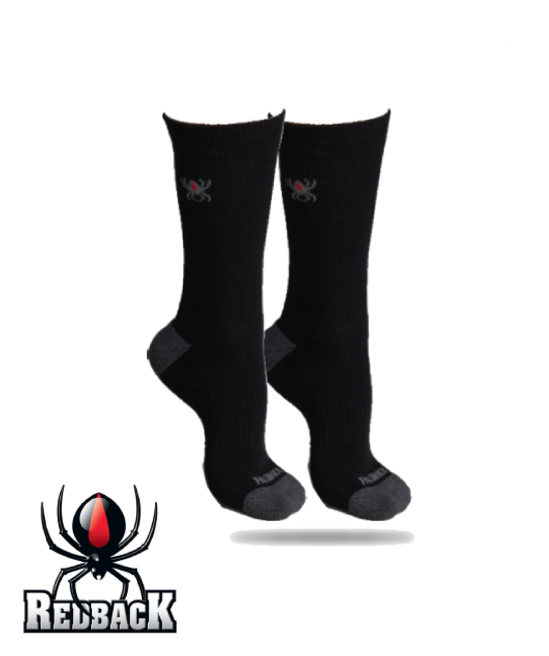 2 זוגות גרבי רדבק REDBACK שחור