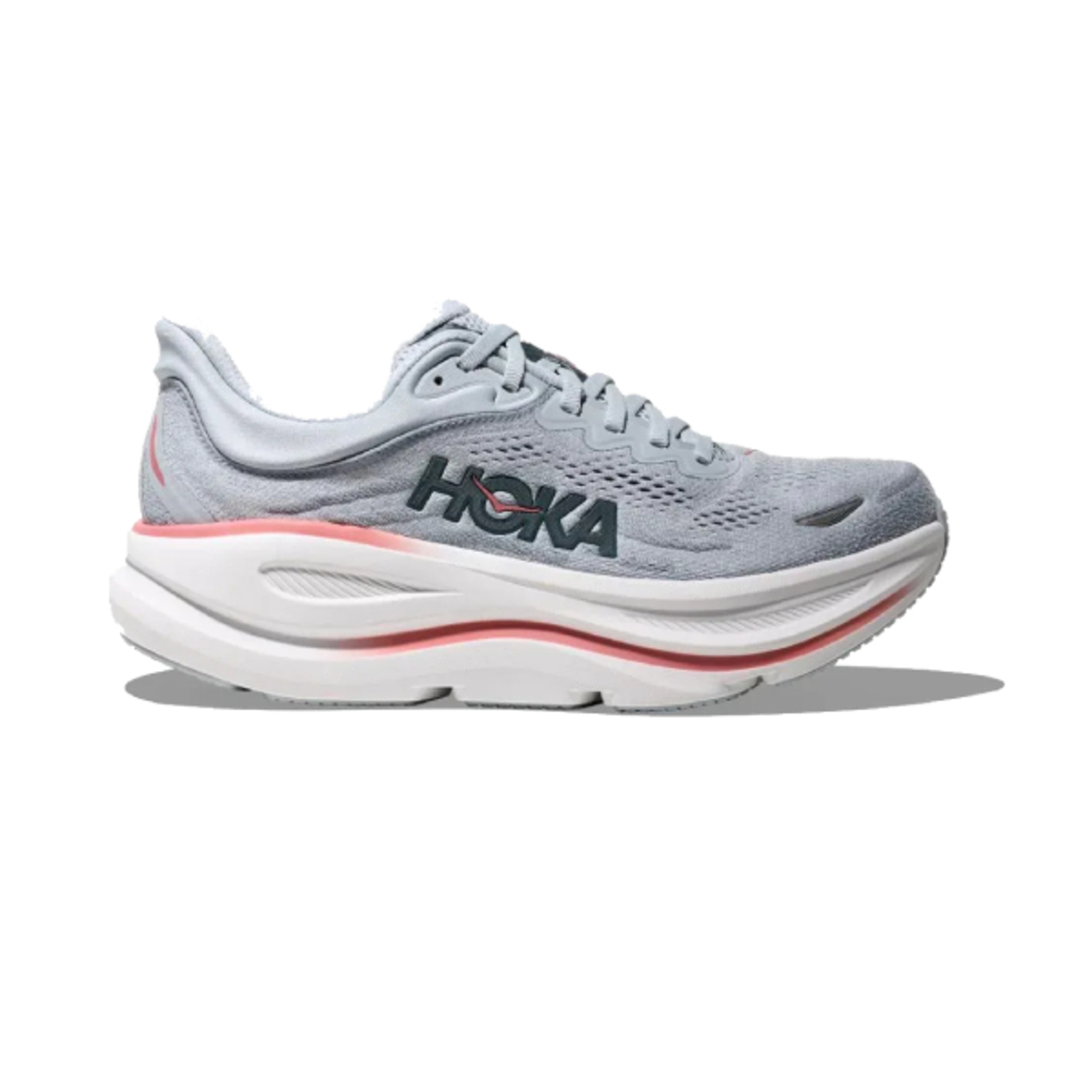 HOKA BONDI 9 WIDE הוקה נשים אפור