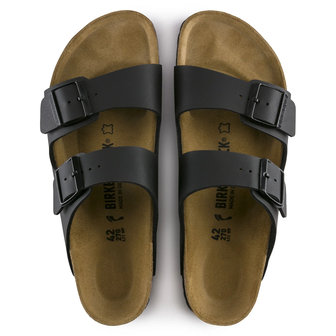 BIRKENSTOCK ARIZONA בירקנשטוק אריזונה שחור