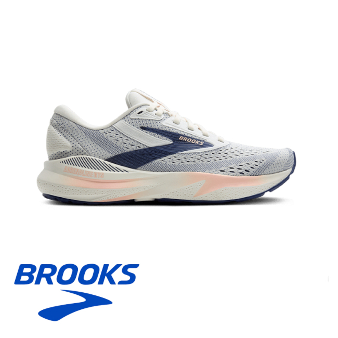BROOKS ADRENALINE GTS 24 WIDE ברוקס נשים אפור