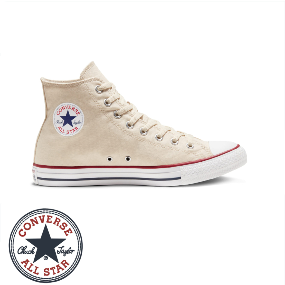 CONVERSE Chuck Taylor AllStar אולסטאר שמנת גבוה