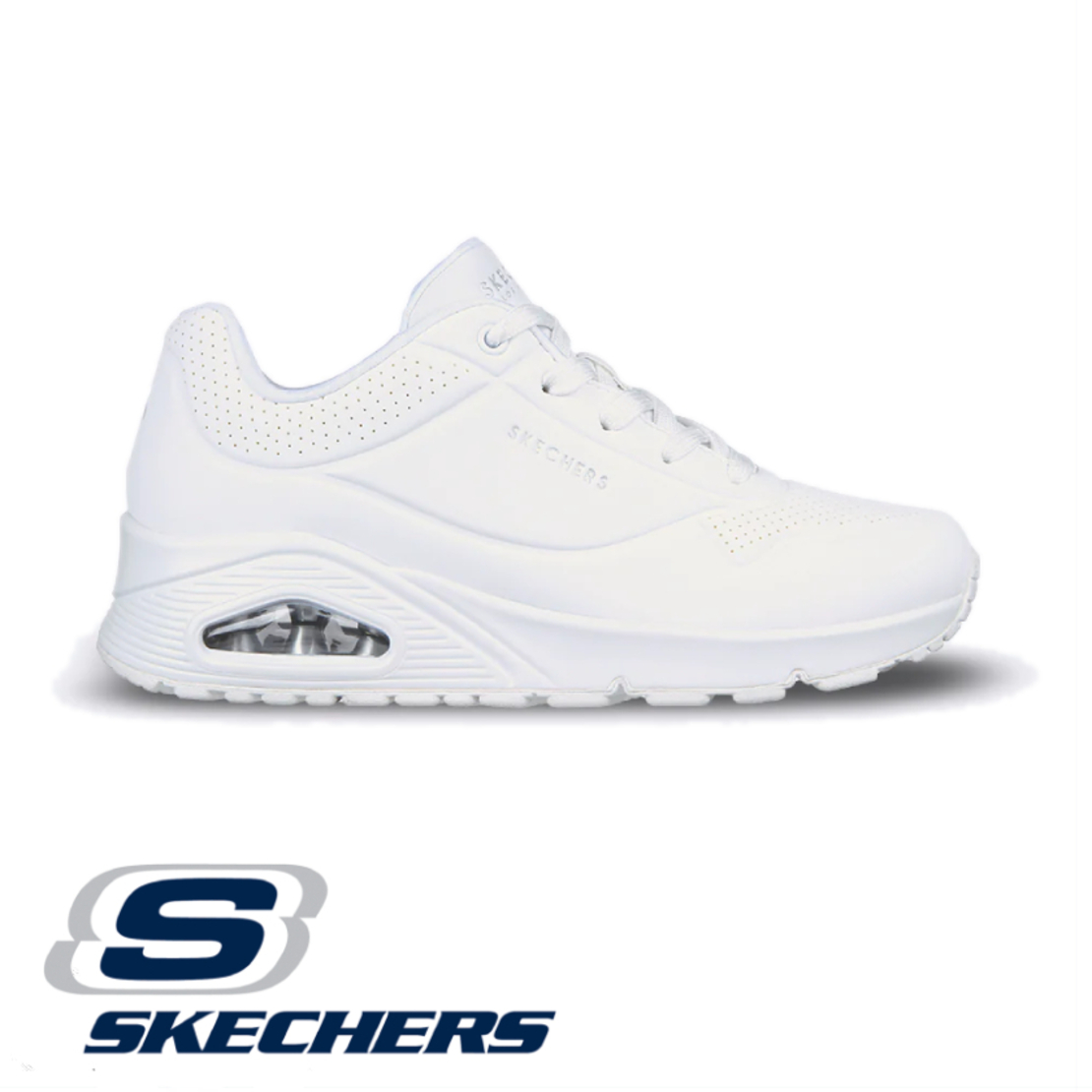 SKECHERS UNO סקצ'רס נשים לבן