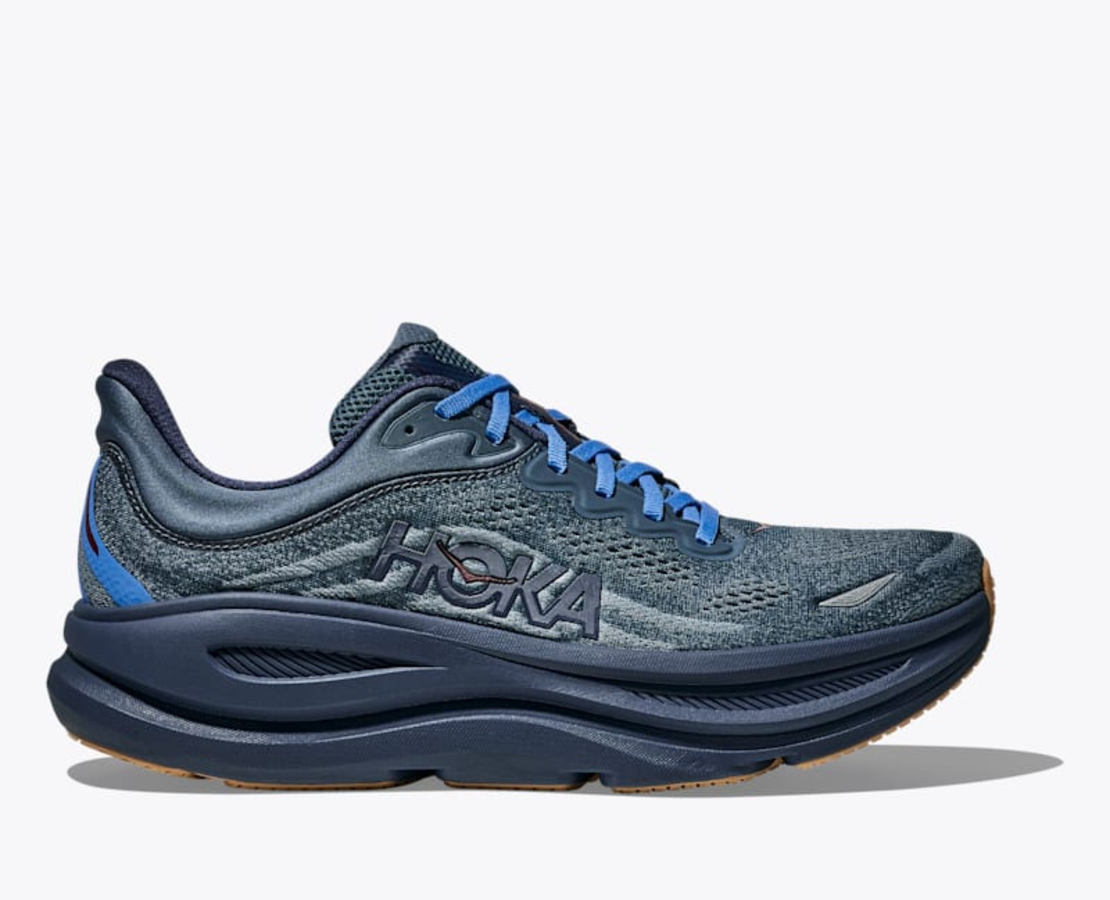 HOKA BONDI 9 WIDE הוקה גברים כחול כהה