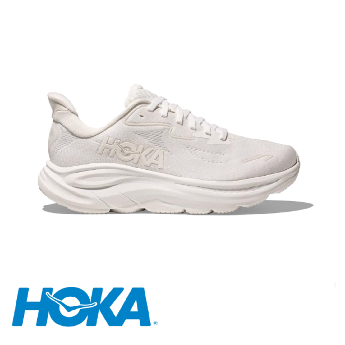 HOKA CLIFTON 10 WIDE הוקה נשים לבן