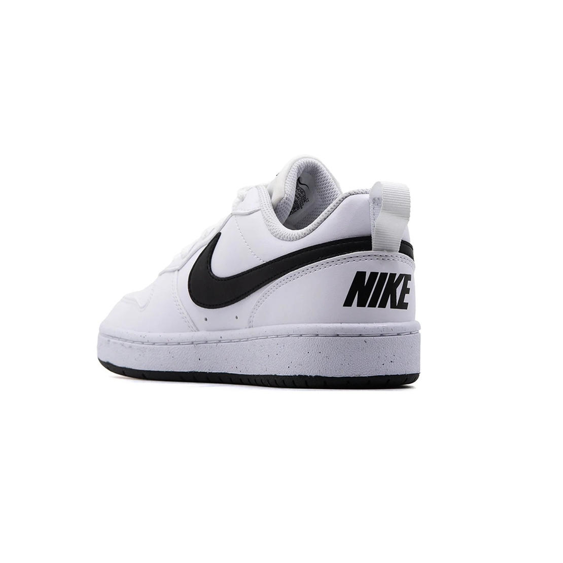 NIKE COURT BOROUGH LOW נייקי נוער/נשים לבן שחור