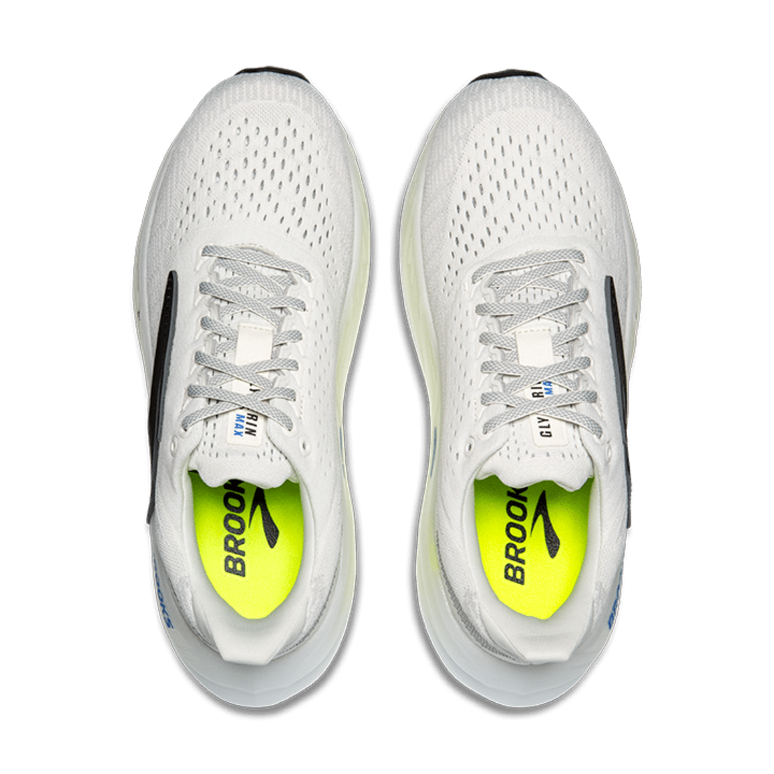 BROOKS GLYCERIN MAX ברוקס גברים לבן