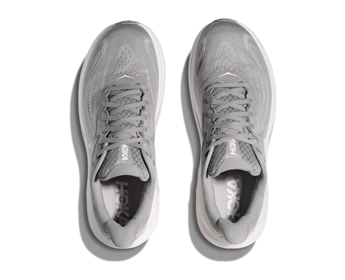 HOKA CLIFTON 10 WIDE הוקה גברים אפור